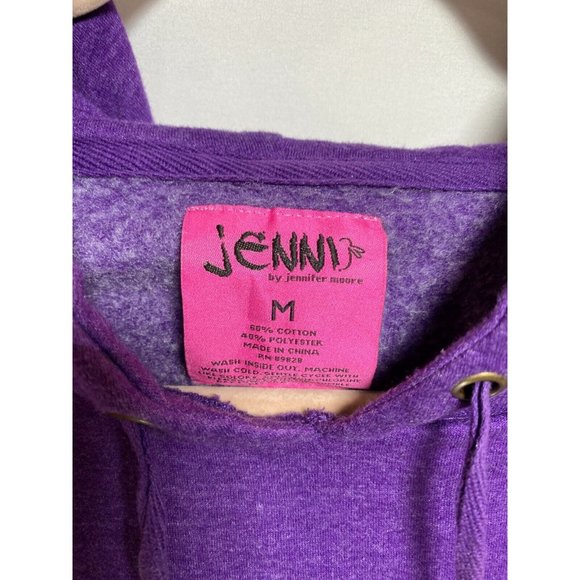 Jenni By Jennifer Moore Sweater Girls Medium Tropical Pullover Hoodie Kids - Picture 4 of 8
